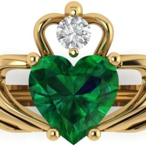 1.06 cttw Emerald 14K Yellow Gold