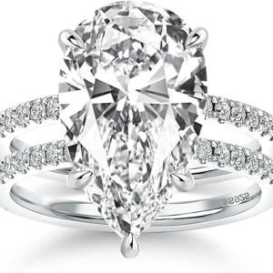 5 Carat Pear Cut Engagement