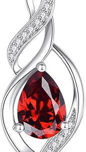 FANCIME Birthstone Necklace for Women