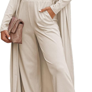 Ekouaer Women's 3 Piece Lounge Set