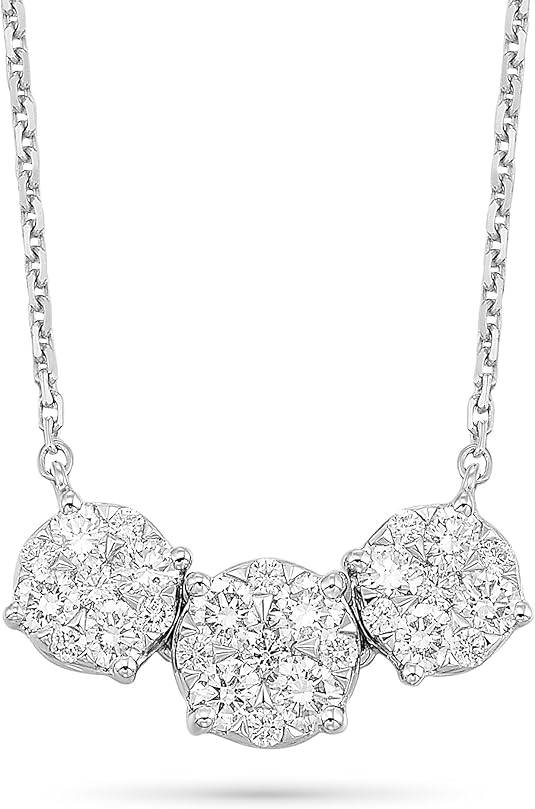 Diamond Delight 1 Carat Real Natural Diamond Trilogy