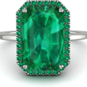 Emerald Cut Engagement Ring