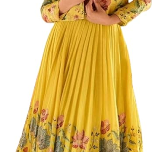 Indian Women Chinon Silk