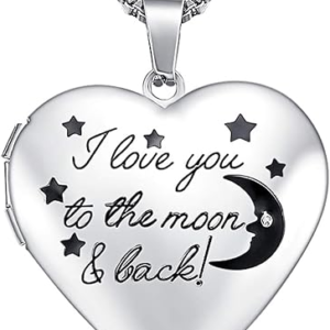 Love Heart Locket Necklace
