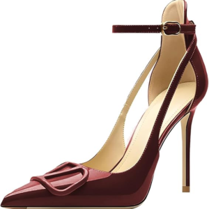 Women's Pointed-Toe Bag-Toe Strappy High